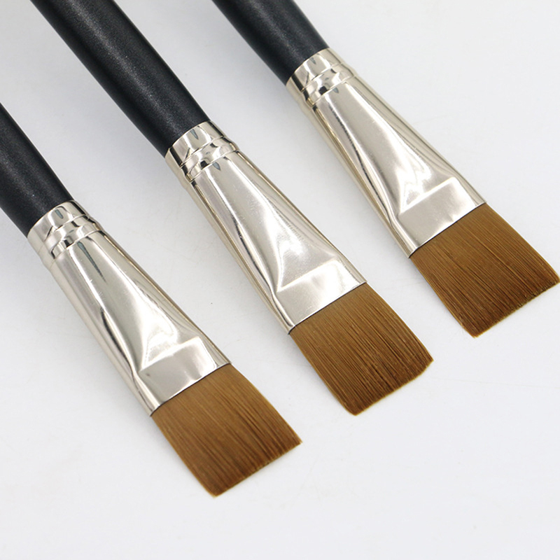 Woman Beauty Makeup - 【L】Brocha plana cuadrada para base de