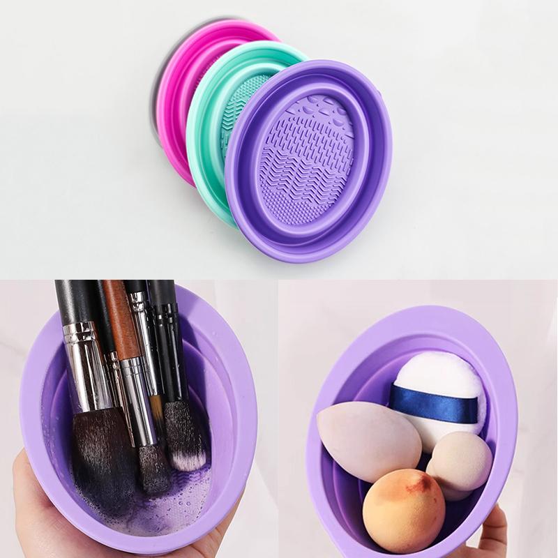 Cosmetic Sponge - Limpiador de brochas de maquillaje de
