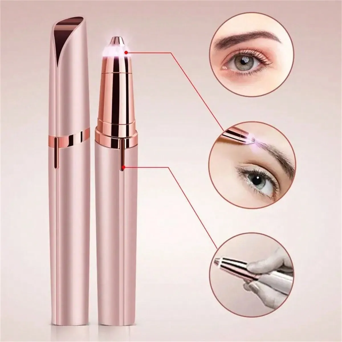 Eyebrow Pomade Pencil - Recortadora eléctrica de cejas para mujer,