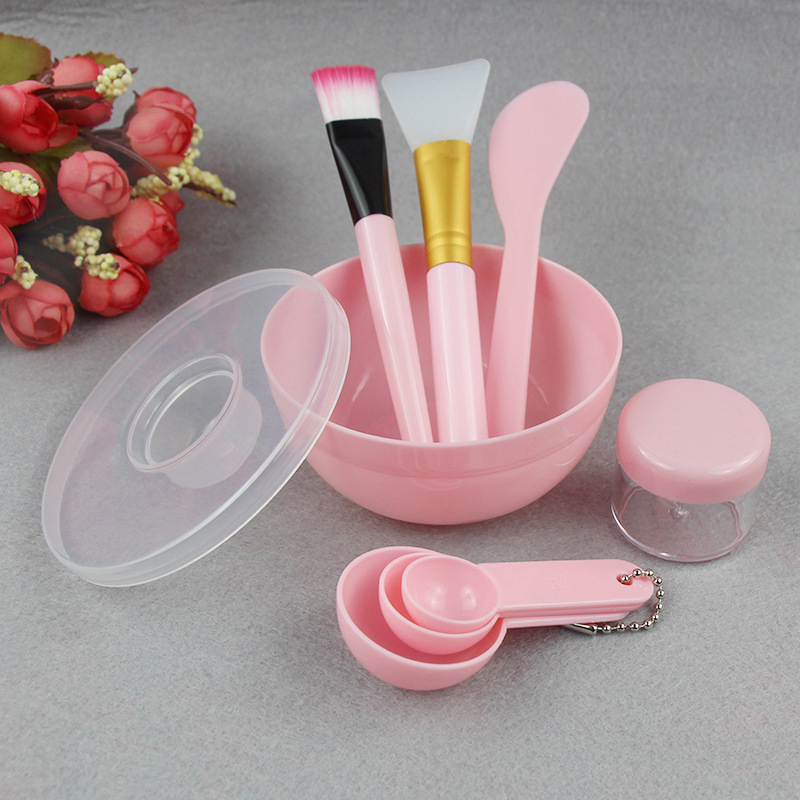 Woman Beauty Makeup - Z. Set de Cepillo Facial, Tazón