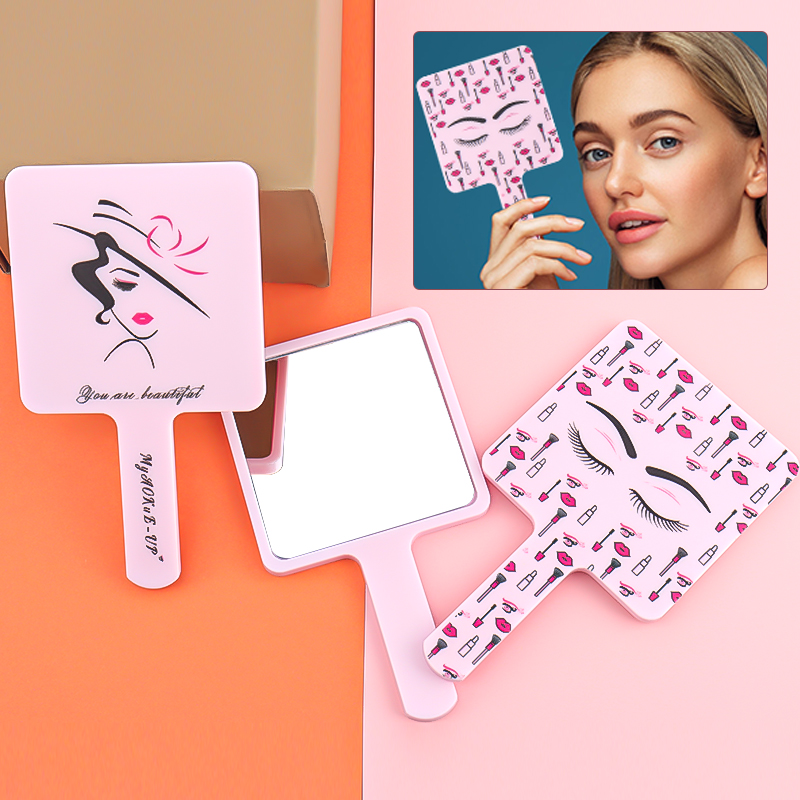 Beauty Makeup Definition - Espejo de maquillaje de mano con