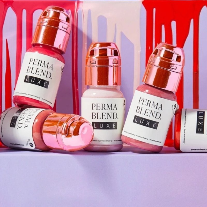 Beauty Luxe Makeup - Tintas de maquillaje permanente para labios,
