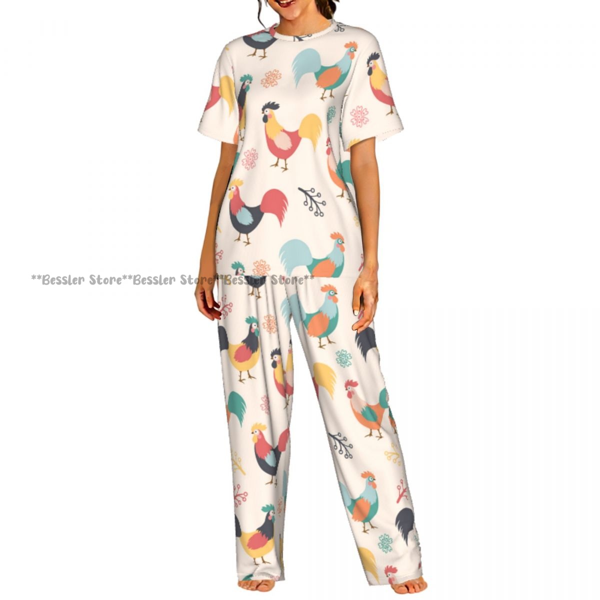Beauty & Makeup Katia Di Paola Palermo - Pijamas cómodos para mujer, conjunto de