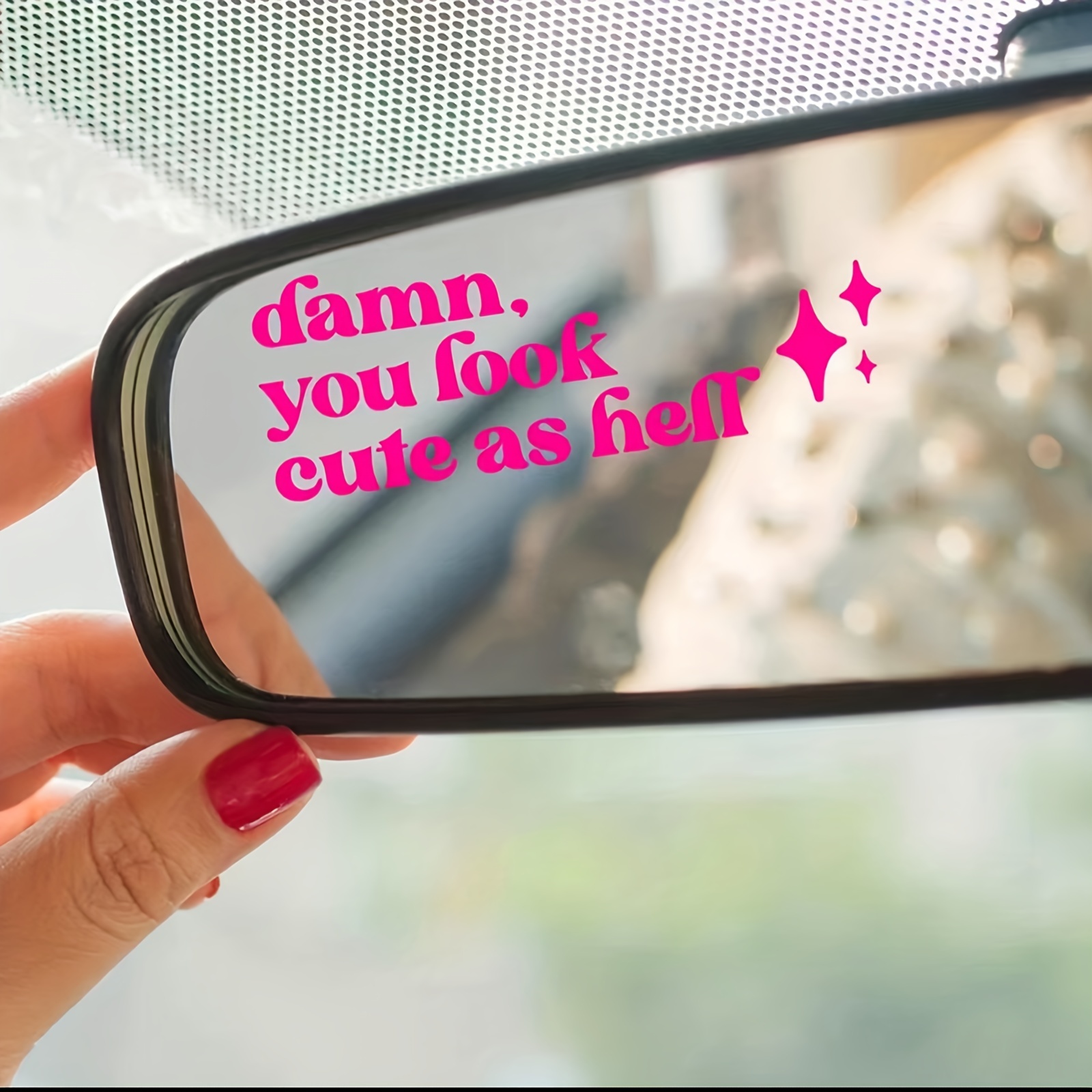 Beauty Makeup Definition - Espejo de maquillaje matutino, espejo retrovisor,