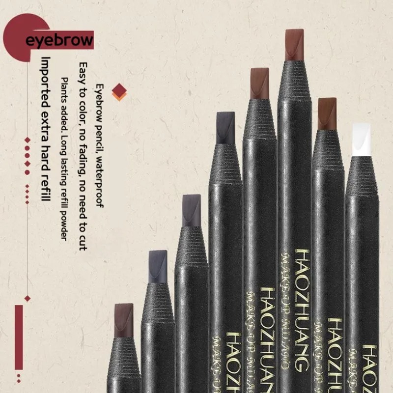 Eyebrow Pomade Pencil - 5 uds Haozhuang lápiz de cejas