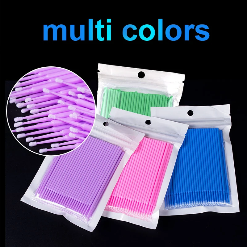 100 Hisopos Desechables de Mic - Woman Beauty Makeup reseña y precio