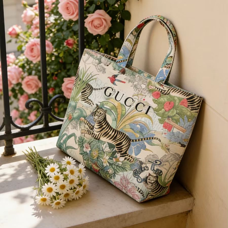 Bolso de Gucci con Estampado d - Ysl Beauty Makeup reseña y precio
