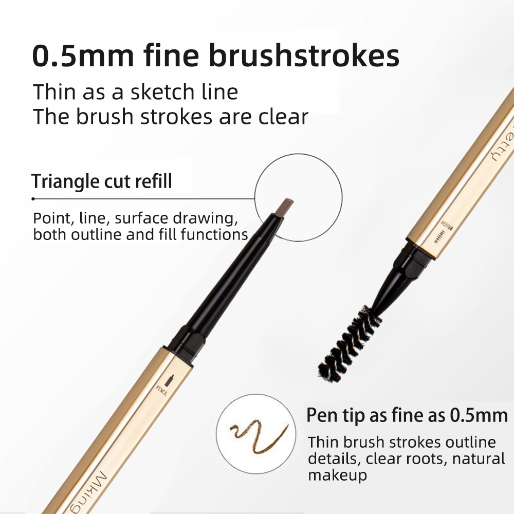 Lápiz de cejas de 5 colores, m - Eyebrow Pomade Pencil reseña y precio