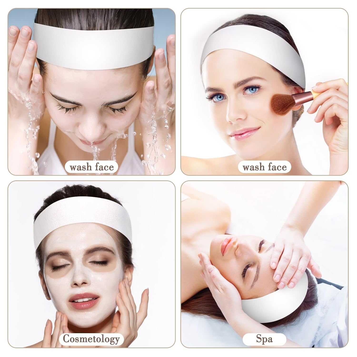 50/100/200PCS Diademas faciale - Woman Beauty Makeup reseña y precio