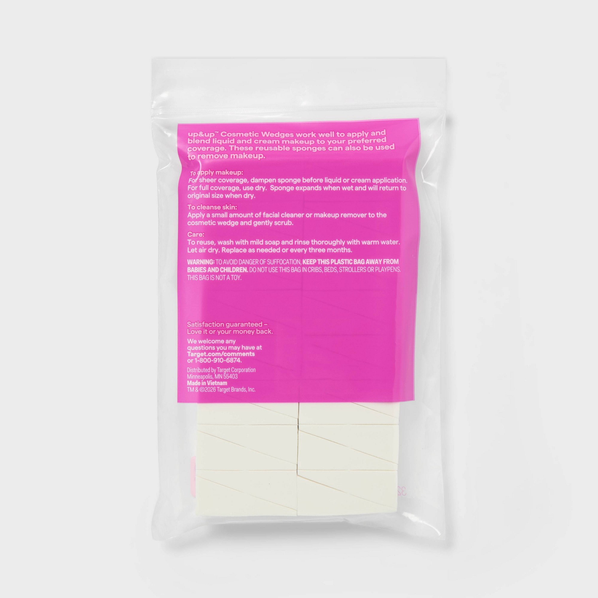64 esponjas cosméticas de espu - Cosmetic Sponge reseña y precio