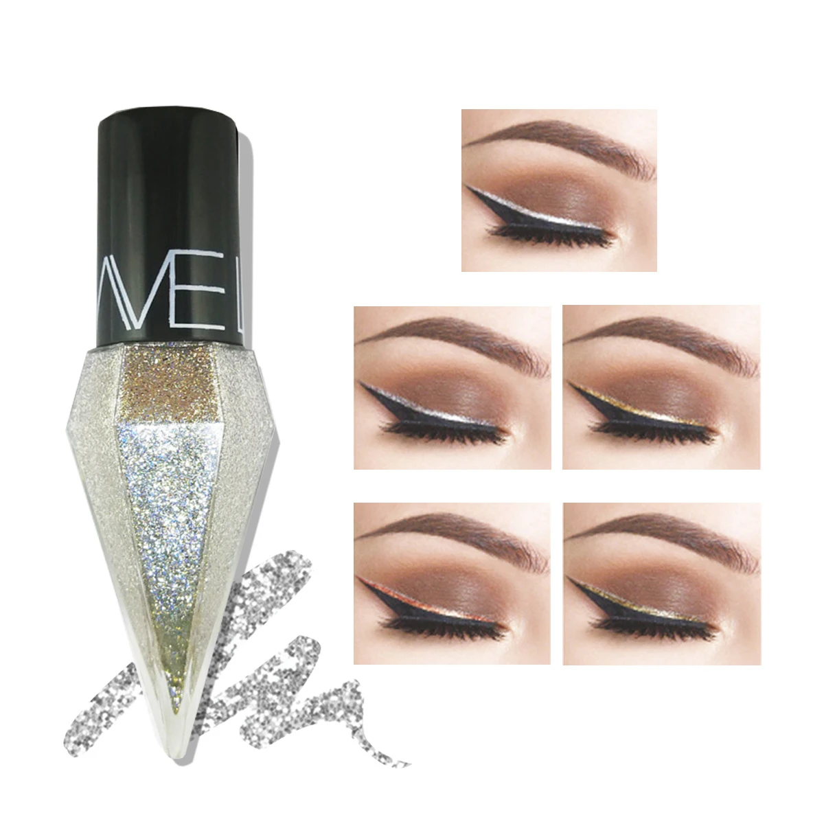 5 unid/set delineadores de ojo - Beauty Rose Makeup reseña y precio