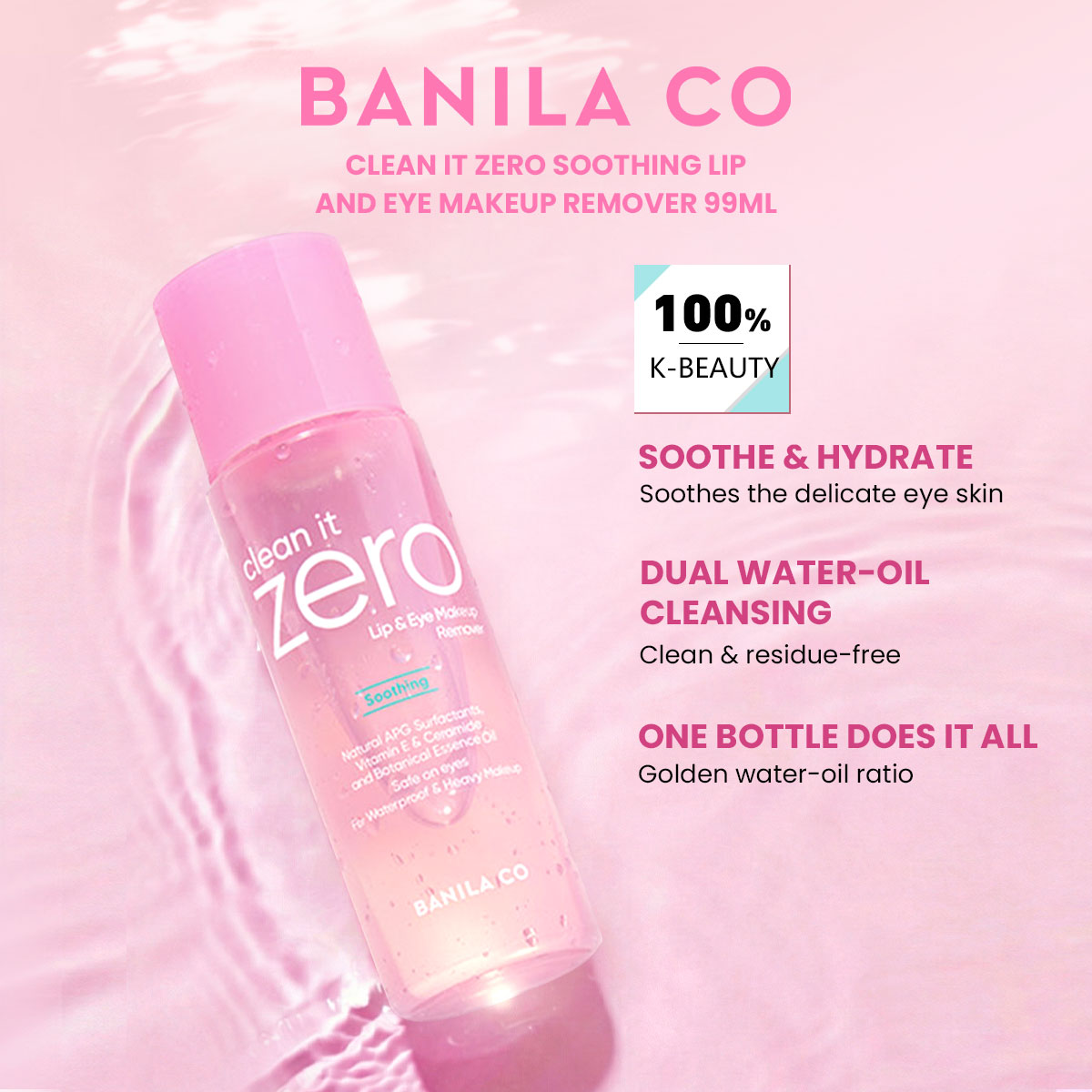 BANILA CO Clean it Zero - Desm - Beauty Makeup Korean reseña y precio