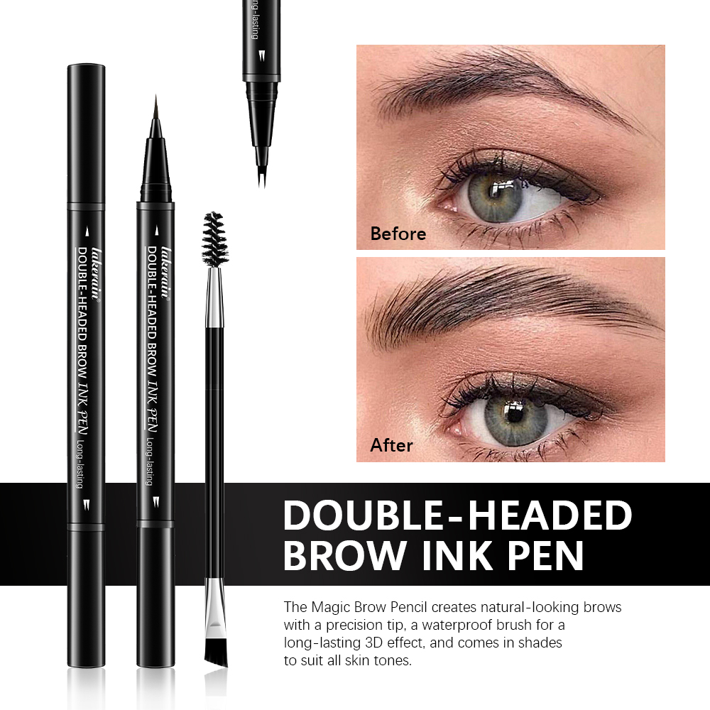 Lápiz de cejas de 2 tenedores, - Eyebrow Pomade Pencil reseña y precio