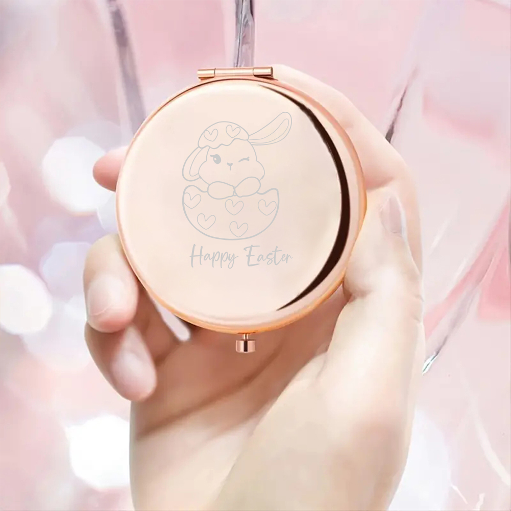1 espejo de bolsillo con diseñ - Beauty No Makeup reseña y precio