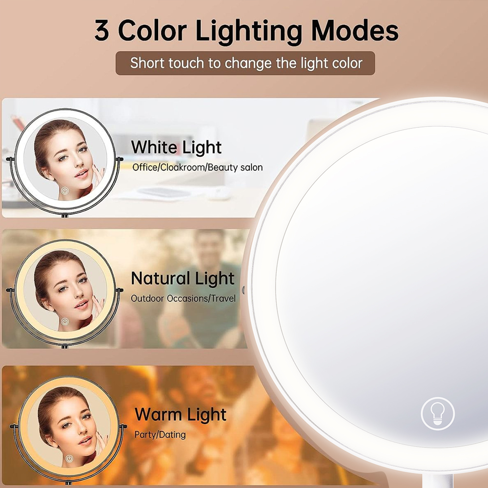 Espejo de Maquillaje LED Itel  - Beauty Makeup Definition reseña y precio