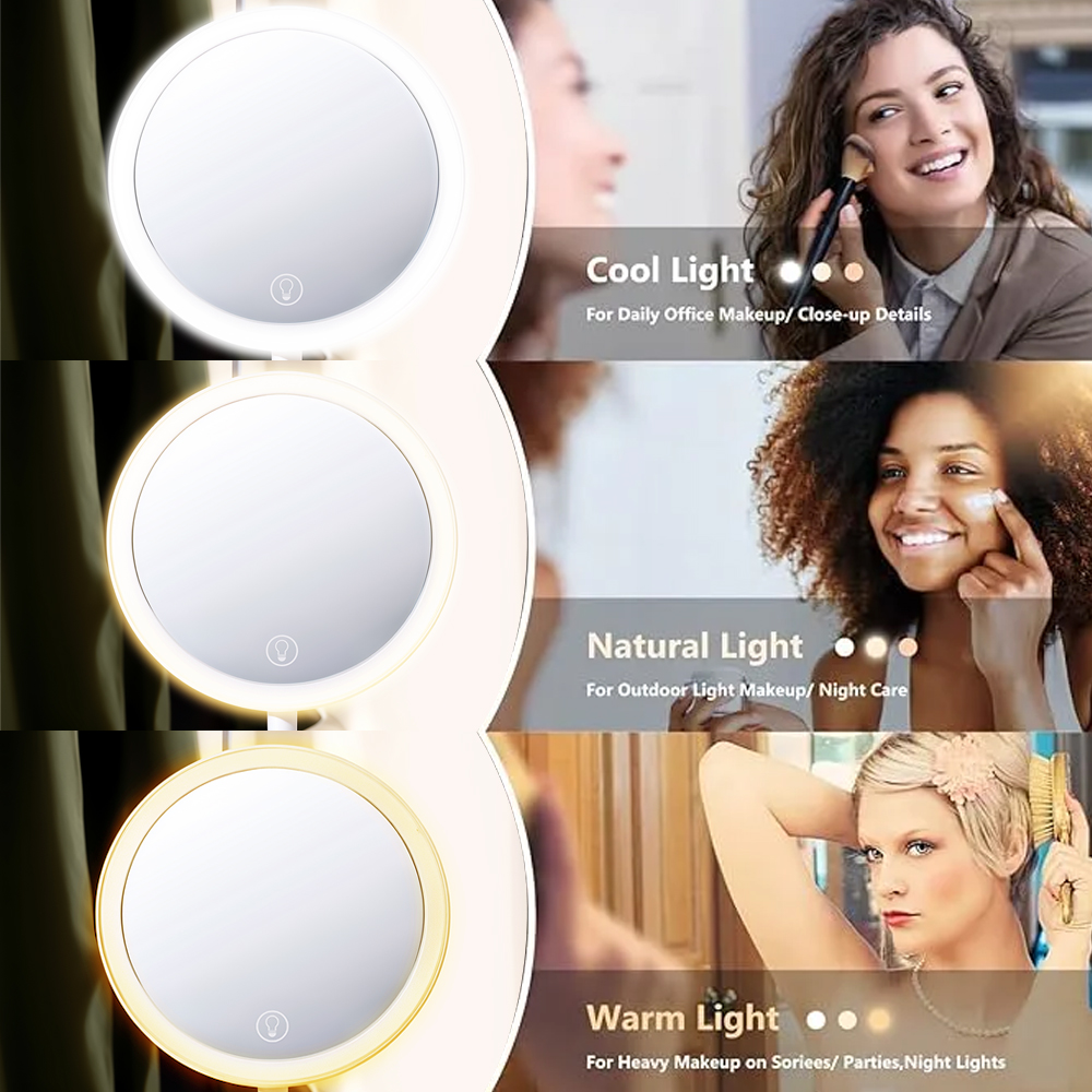 Espejo de Maquillaje LED Itel  - Beauty Makeup Definition reseña y precio