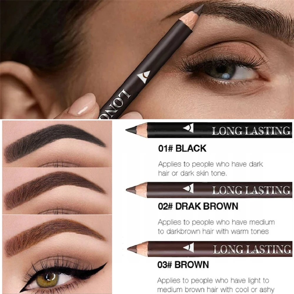 Lápiz Delineador de Cejas 2 en - Eyebrow Pomade Pencil reseña y precio