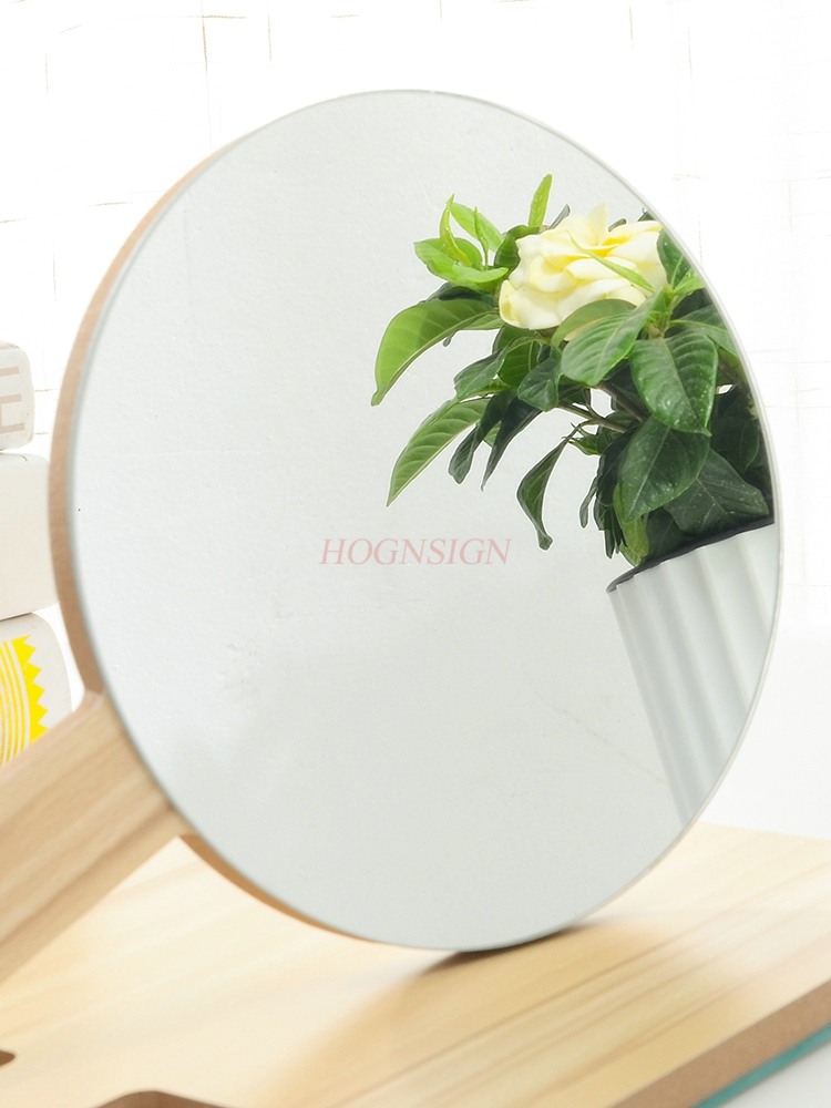 Espejo de mano con mango de ma - Beauty Makeup Definition reseña y precio