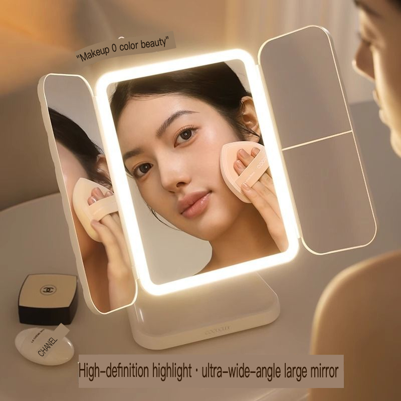 Gudi-espejo de maquillaje Led, - Beauty Makeup Definition reseña y precio