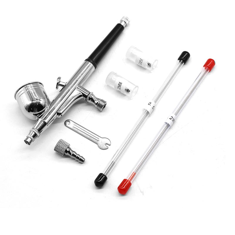 Mini aerógrafo de doble acción - Beauty Makeup Hd reseña y precio