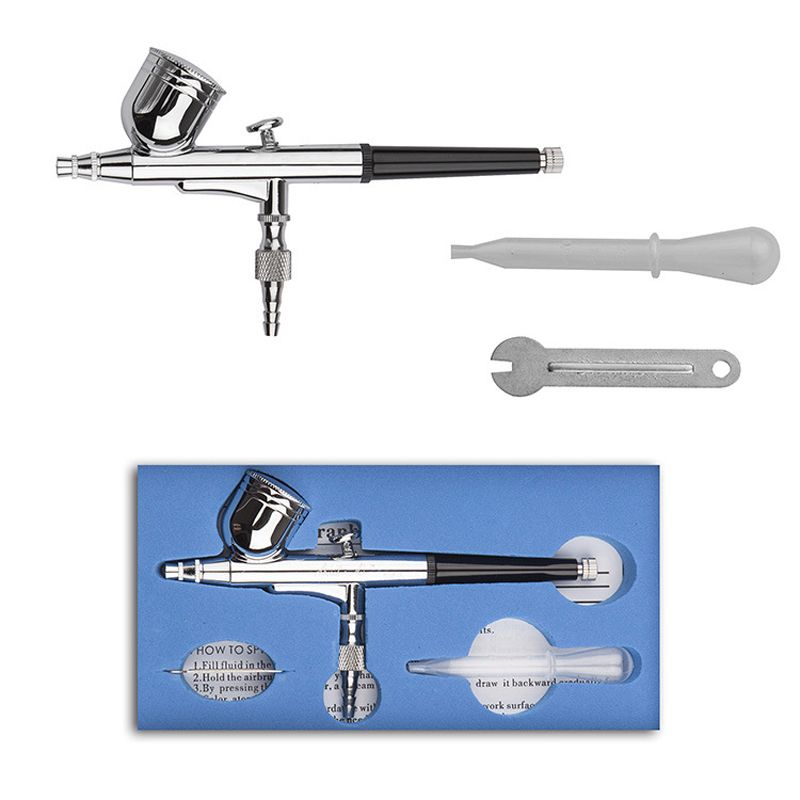 Mini aerógrafo de doble acción - Beauty Makeup Hd reseña y precio