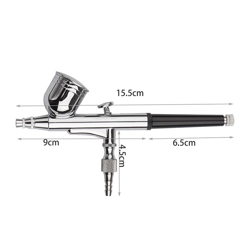 Mini aerógrafo de doble acción - Beauty Makeup Hd reseña y precio