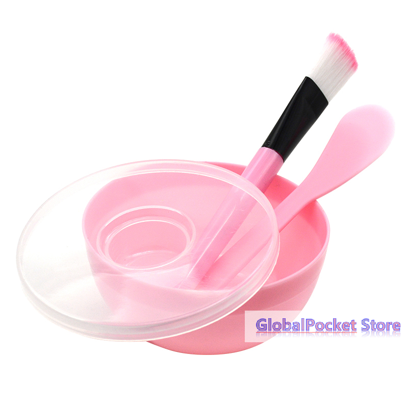Set de Brocha Facial, Tazón y  - Woman Beauty Makeup reseña y precio
