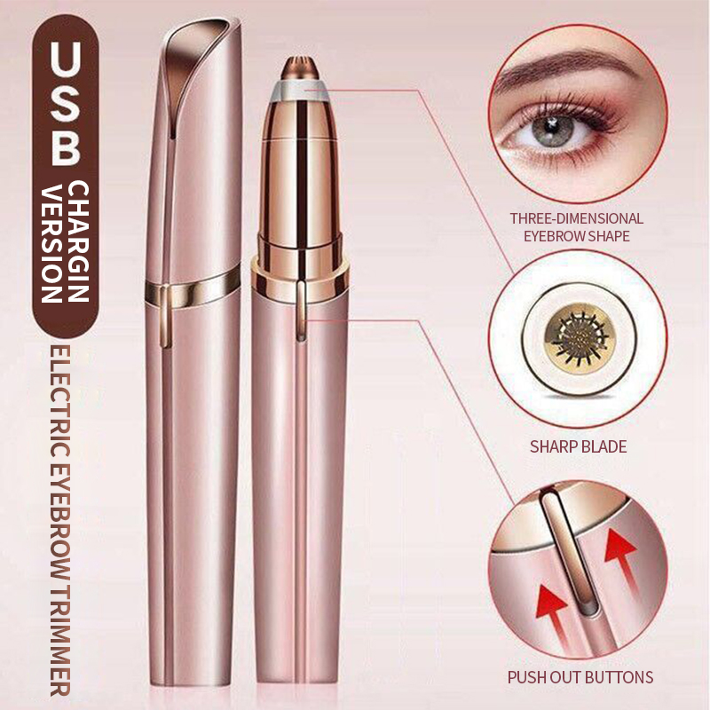 Recortadora eléctrica de cejas - Eyebrow Pomade Pencil reseña y precio