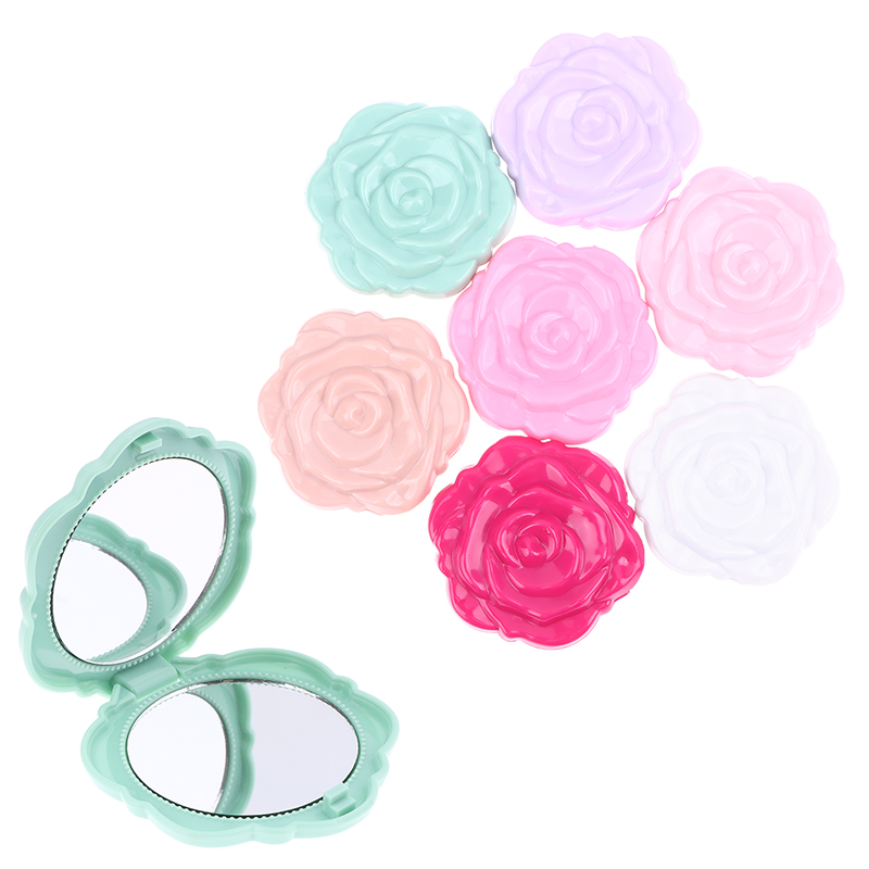 Mini espejo portátil Retro con - Beauty Rose Makeup reseña y precio