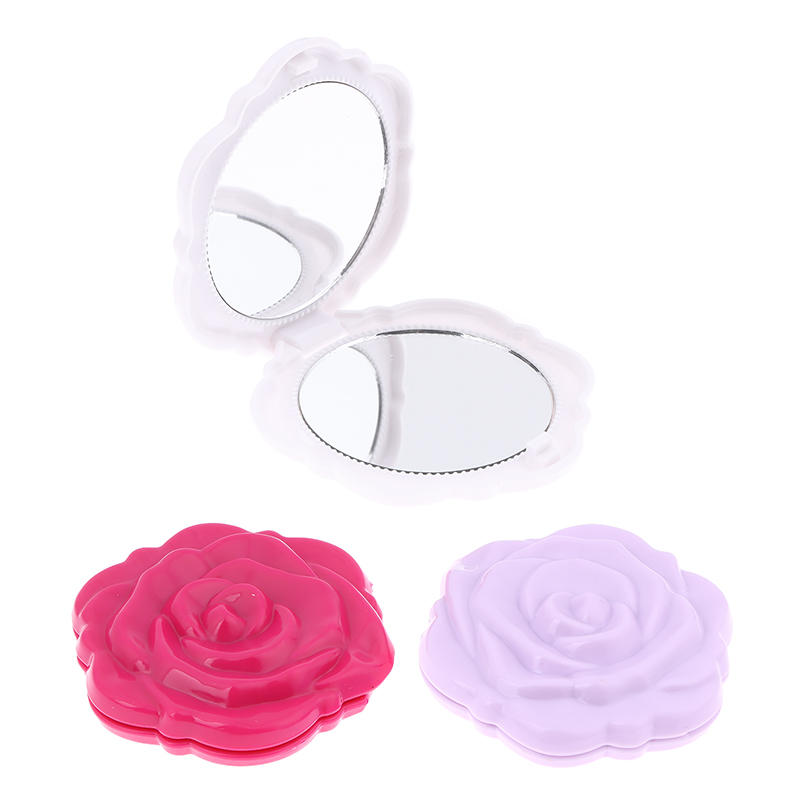 Mini espejo portátil Retro con - Beauty Rose Makeup reseña y precio