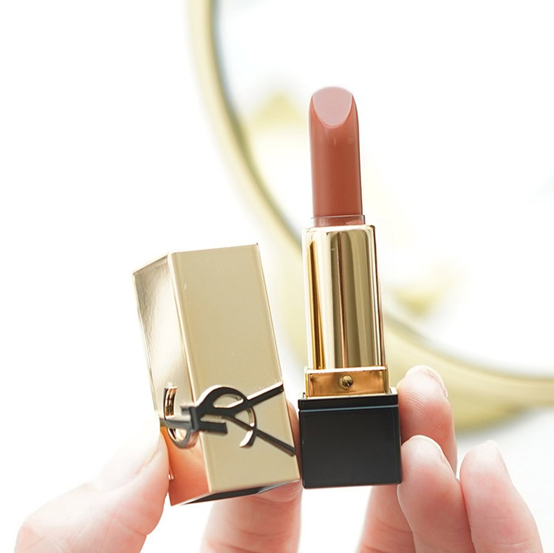 Lápiz Labial Satinado YSL Roug - Ysl Beauty Makeup reseña y precio