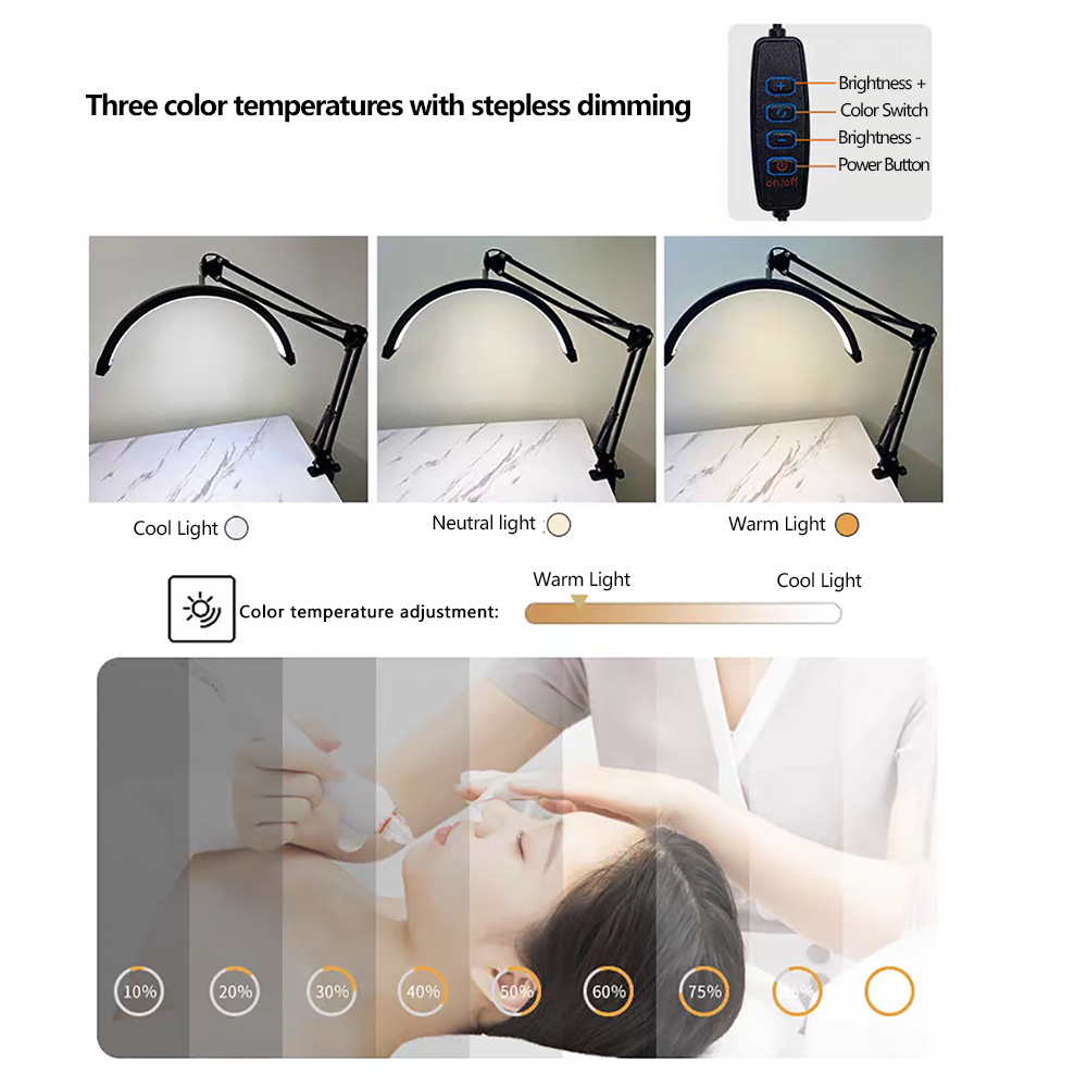 Luz de relleno con clip para e - Beauty No Makeup reseña y precio