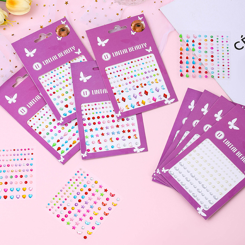 Pegatinas de Gemas Faciales Au - Beauty & Makeup Katia Di Paola Palermo reseña y precio