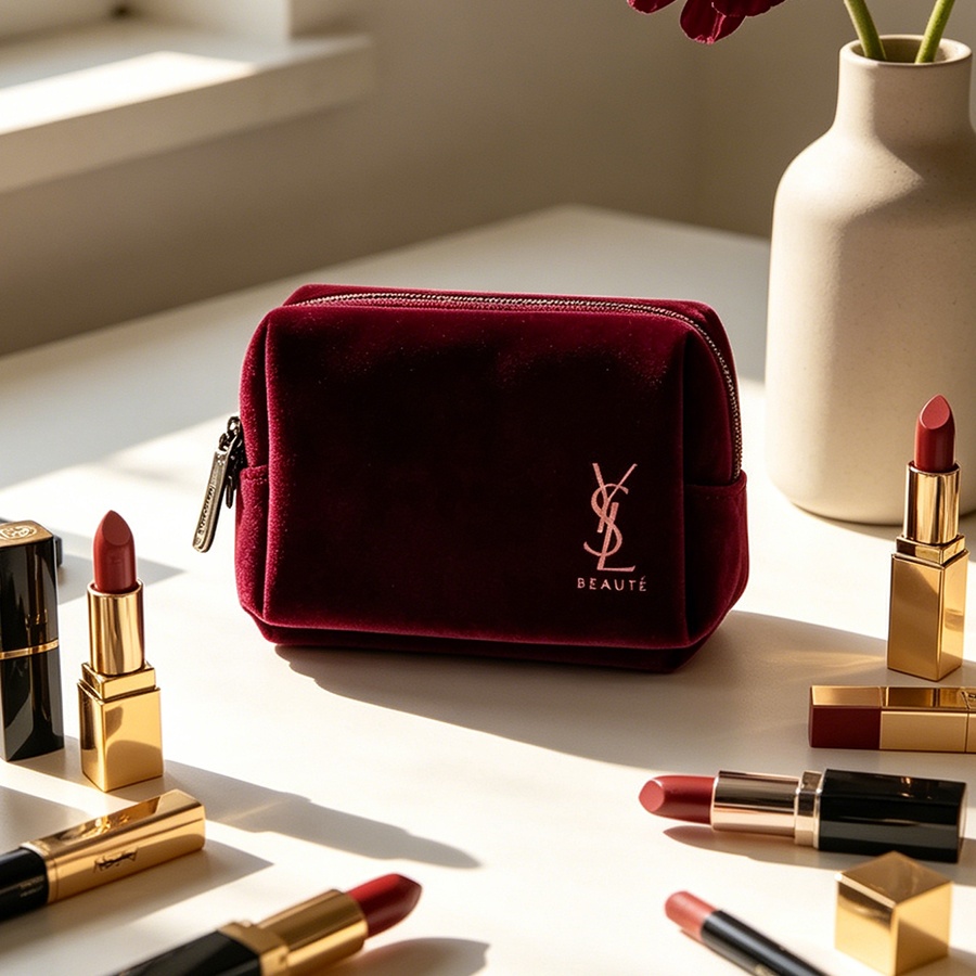 Bolso de YSL, Mini bolso cuadr - Ysl Beauty Makeup reseña y precio