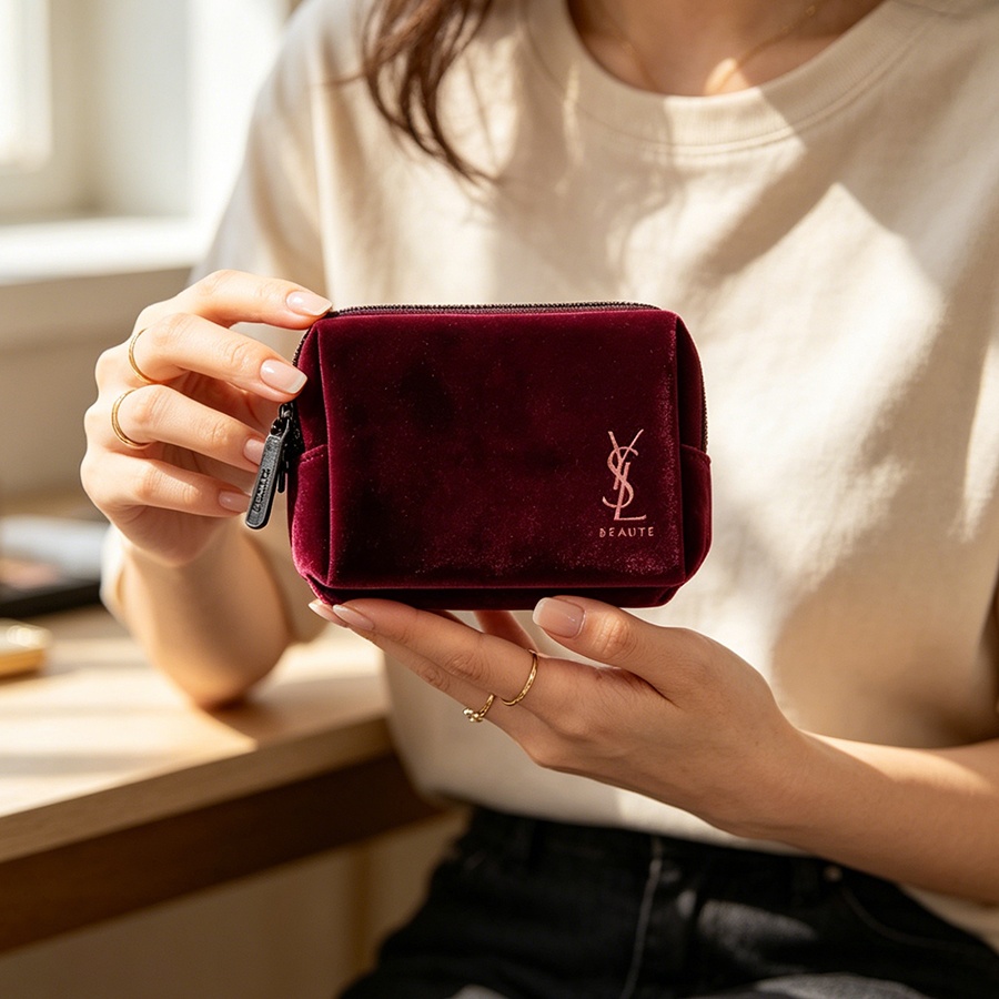 Bolso de YSL, Mini bolso cuadr - Ysl Beauty Makeup reseña y precio