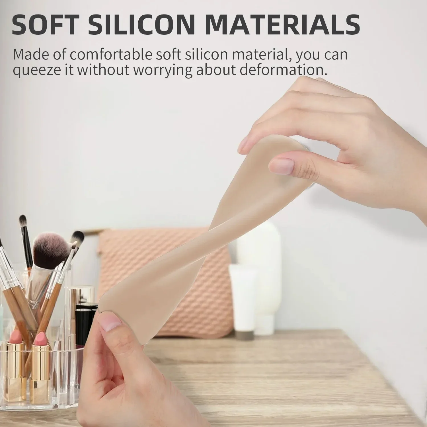 Soporte para brochas de maquil - Cosmetic Sponge reseña y precio