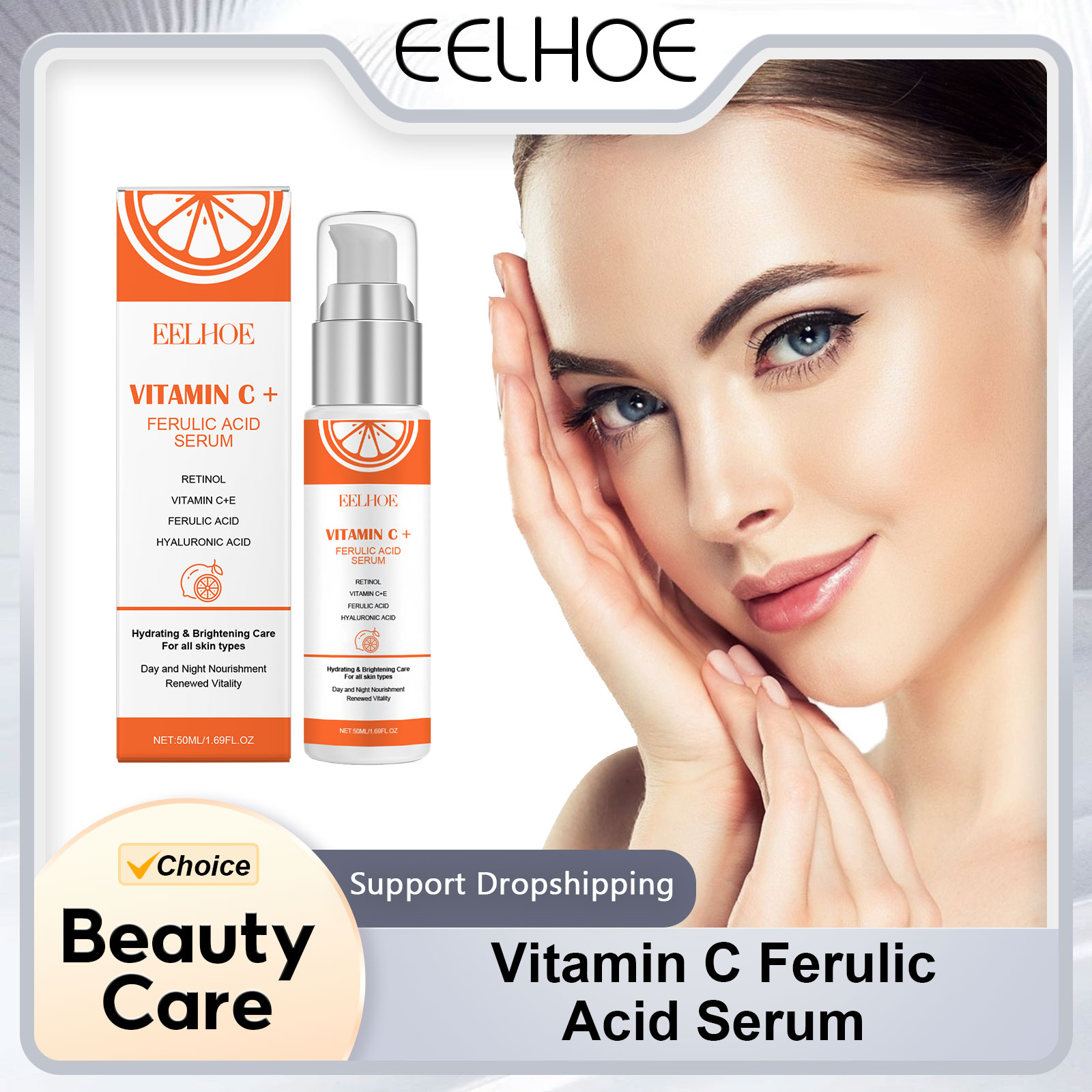 EELHOE-suero de ácido ferulico - The Ordinary Serum Hyaluronic Acid reseña y precio