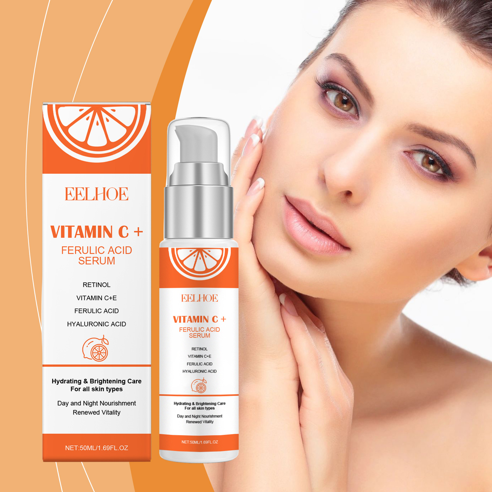 EELHOE-suero de ácido ferulico - The Ordinary Serum Hyaluronic Acid reseña y precio