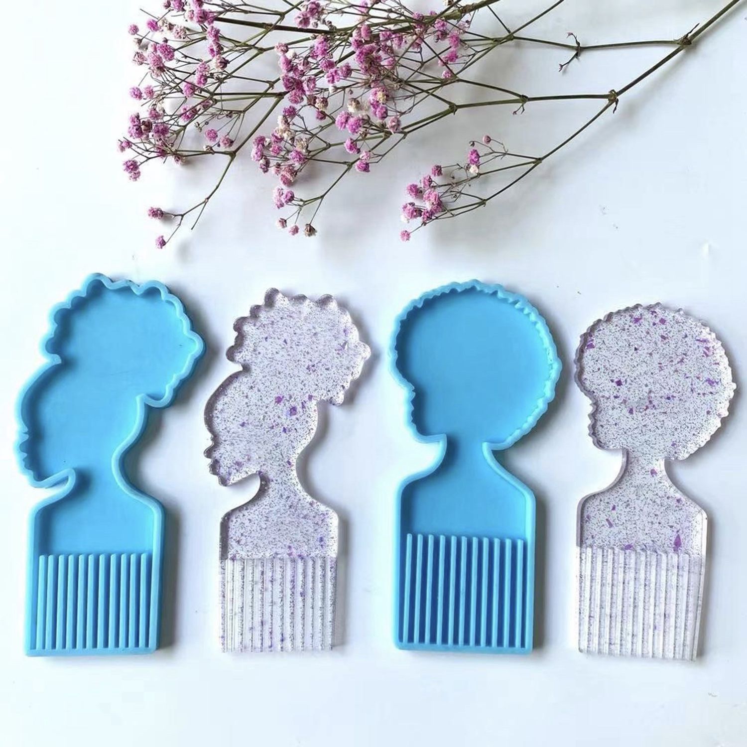 ABQR Afro Mujer Peine para rec - Beauty & Makeup Katia Di Paola Palermo reseña y precio