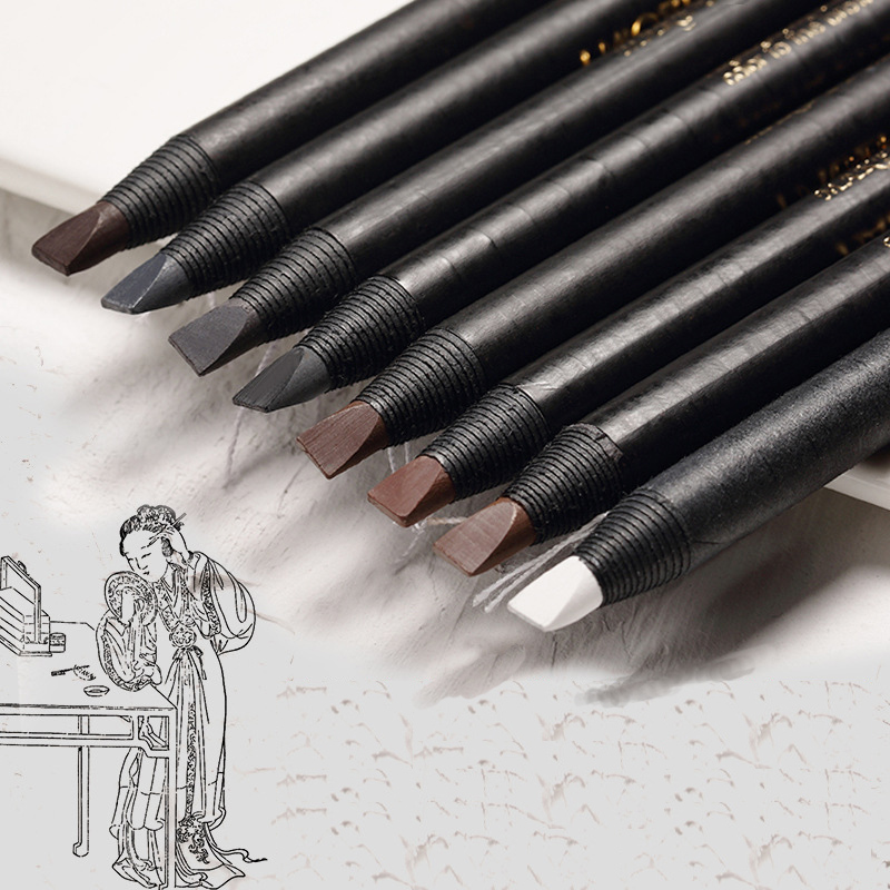 5 uds Haozhuang lápiz de cejas - Eyebrow Pomade Pencil reseña y precio