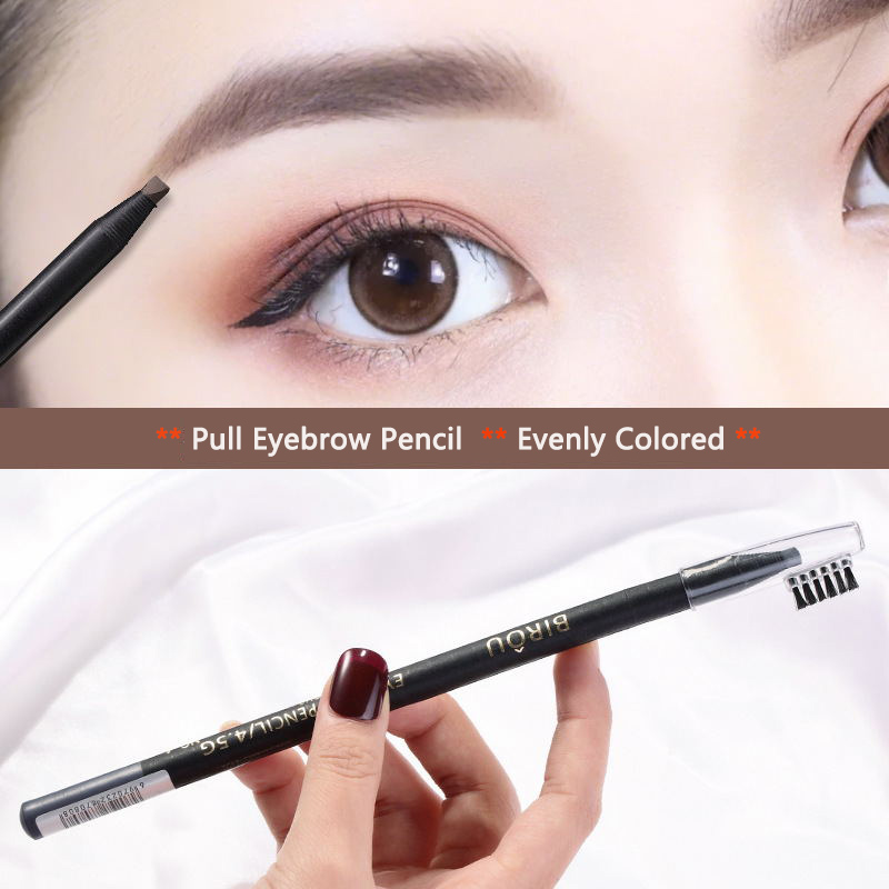 5 uds Haozhuang lápiz de cejas - Eyebrow Pomade Pencil reseña y precio