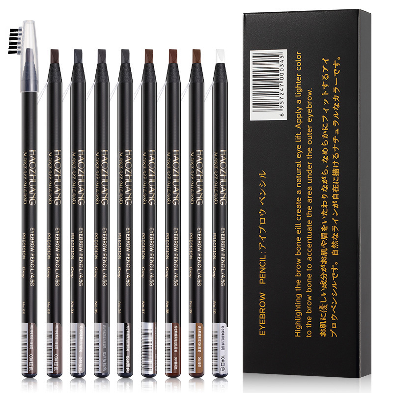 5 uds Haozhuang lápiz de cejas - Eyebrow Pomade Pencil reseña y precio