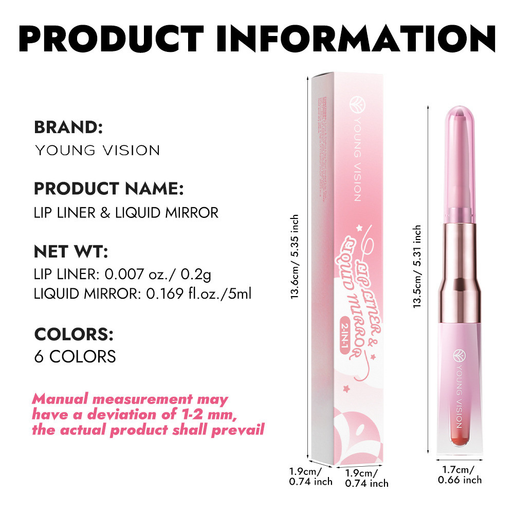 Lápiz Labial de Doble Punta co - Beauty Makeup Definition reseña y precio